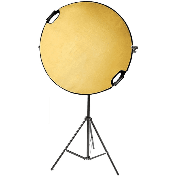 43 inches 5 in 1 reflectors with 78 inches Light Stands and Extendable Holder Arm for Photo Studio Lighting Selens Photography Reflector Stand kit 